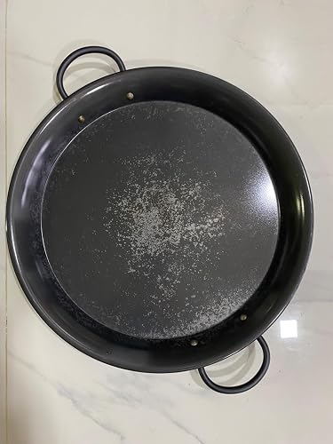 Amazon｜ナガオ パエリア鍋 IH対応 鉄 黒皮 22cm 913022 日本製